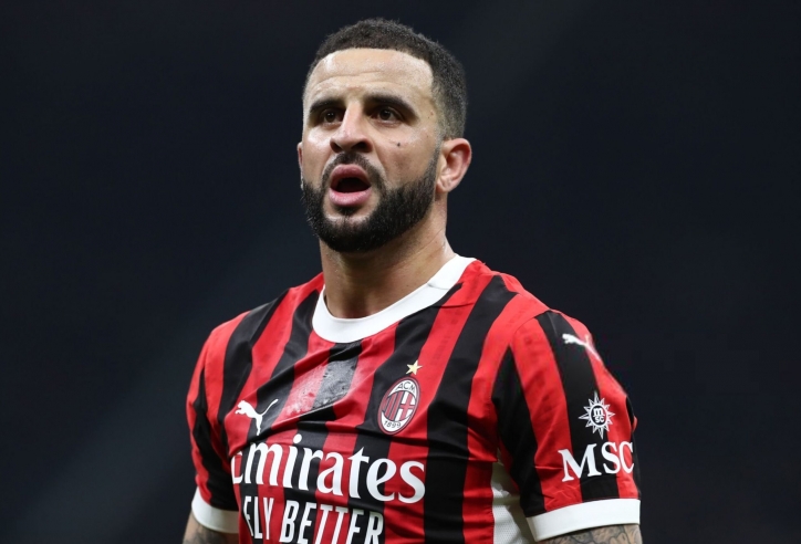 Kyle Walker tái xuất AC Milan trước trận đấu với Lazio